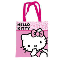 Hello Kitty Pink vászontáska, bevásárlótáska 44 cm