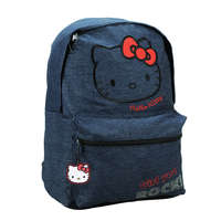 Hello Kitty Denim iskolatáska, táska 39 cm