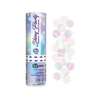 Színes Shiny Party konfetti kilövő 15 cm