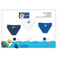 ExityKft. Baby Shark kisfiú alsó - 3 darabos pamut alsó - 98-104