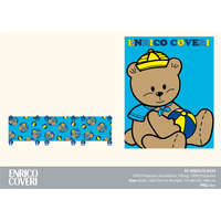  Enrico Coveri baba kiságy szett - 2 részes baba kiságy garnitúra - kék - 120 x 150 cm
