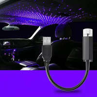 HOMYL OneLED Mini USB Projektoros LED Fény, Csillagos Égbolt Hatás, Autóba, Otthonra, Gyerekszobába (Egy Színű)