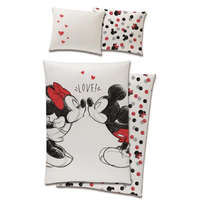 CX MICKEY MOUSE szerelem ágynemű 100% pamut 140x200 + 70x90