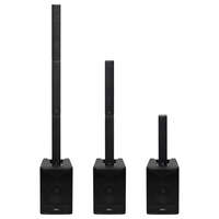 SAL PAS8W42S professzionális oszlopsugárzó hangrendszer, max. 600 W, 20cm mélysugárzó, 4x2” szélessávú szatellit hangszóró, aktív zenekari hangdoboz, Bluetooth, állvány