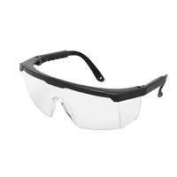 WORKSITE WT8208 védőszemüveg, UV védelem, karcolásnak ellenálló víztiszta polikarbonát lencse, könnyű és kényelmes viselet