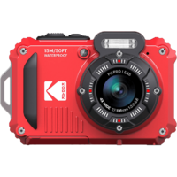 KODAK KODAK WPZ2 vízálló, porálló, ütésálló digitális fényképezőgép, piros (KO-WPZ2-RD)