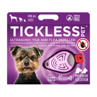 TICKLESS TICKLESS Pet ultrahangos kullancs- és bolhariasztó kutyáknak, pink (PRO10-101PI)