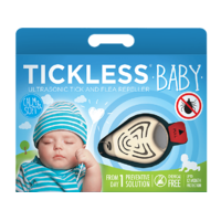 TICKLESS TICKLESS Baby ultrahangos kullancsriasztó babáknak, bézs (PRO10-104BE)