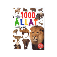  Napraforgó Könyvkiadó - 1000 állat matricája - Fehér