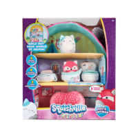 JAZWARES JAZWARES Squishville nagy plüss játékkészlet, Fifi házikója (SQM0048C-1)