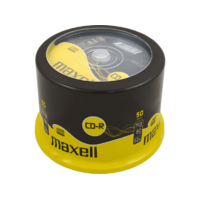 MAXELL MAXELL Egyszer írható CD-R lemez, 50 db, hengeren (628523)