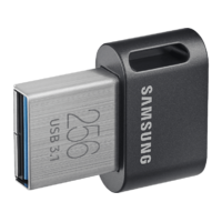 SAMSUNG SAMSUNG Fit Plus USB 3.1 pendrive, 256 GB, fekete (MUF-256AB/APC)