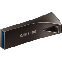 SAMSUNG SAMSUNG Bar Plus USB 3.1 pendrive, 64 GB, titánszürke (MUF-64BE4/APC)