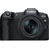 CANON CANON EOS R8 digitális fényképezőgép váz, fekete + RF 24-50mm F4.5-6.3 IS STM, EU26(5803C013AA)