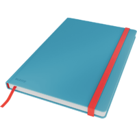 LEITZ LEITZ COSY Soft touch jegyzetfüzet (B5), nyugodt kék, kockás, 80 lap (44820061)