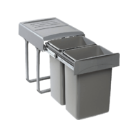 EKOTECH EKOTECH Beépíthető hulladékgyűjtő/kuka MEGA 45 2x26 liter lágyan záródó