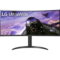 LG LG UltraWide 34WP65CP-B.AEU 34'' Ívelt UWQHD 160 Hz 21:9 FreeSync VA LED Gamer Monitor