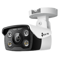 TP LINK TP LINK Vigi kültéri biztonsági kamera 4MP, RJ-45, PoE, IP66, H.265+, fehér (VIGI C340(4mm))