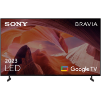 SONY SONY KD-65X80L 4K HDR Google TV Smart LED televízió ECO megoldásokkal, Bravia Core, 164 cm