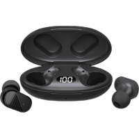SAVIO SAVIO TWS-10 TWS vezetéknélküli fülhallgató mikrofonnal, fekete