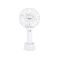 ADLER ADLER AD7331W Hordozható mini ventilátor, 4,5 W, fehér