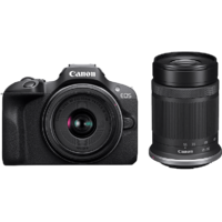 CANON CANON EOS R100 tükör nélküli digitális fényképezőgép+RF-S 18-45mm+RF-S 55-210mm objektív kit (6052C023AA)