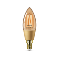PHILIPS PHILIPS Smart LED WIZ Filament Candle gyertya okos izzó, E14, 4,9W, 370lm, szabályozható fehér (929003017721)