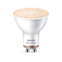 PHILIPS PHILIPS Smart LED WIZ szpot okos izzó, GU10, 4,7W, 345lm, szabályozható fehér (929002448321)