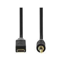 NEDIS NEDIS USB-C adapter, USB 2.0, USB Type-C / 3,5 mm Jack csatlakozó (CCBW65950AT10)
