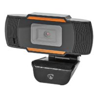 NEDIS NEDIS FullHD Webkamera, fix fókusz, mikrofon, USB, fekete (WCAM100BK)