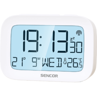 SENCOR SENCOR SDC 2200 ébresztőóra hőmérséklet kijelzéssel, fehér (SDC 2200))