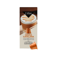 CELLINI CELLINI 8106510 Crema Catalana kompatibilis kapszula, 10 db