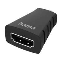 HAMA HAMA FIC Micro HDMI adapter, UHD, 4K, fekete (200348)
