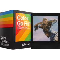 POLAROID POLAROID színes GO Film, fotópapír fekete kerettel, 16db instant fotó