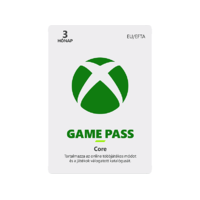 MICROSOFT Xbox Game Pass Core (korábbi Live Gold) - 3 hónap (Elektronikusan letölthető szoftver - ESD) (Xbox)
