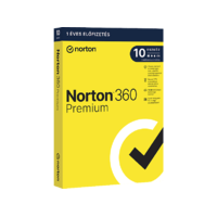 NORTON Norton 360 Premium 75GB (1 felhasználó, 10 eszköz, 1 év) (Multiplatform)