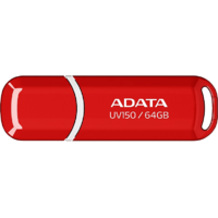 ADATA ADATA UV150 64GB Pendrive, USB 3.2, piros (AUV150-64G-RRD)