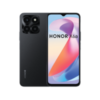 HONOR HONOR X6a 4/128GB DualSIM Fekete Kártyafüggetlen Okostelefon