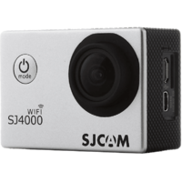 SJCAM SJCAM SJ4000 WIFI FullHD felbontású, 170° látószögű, 2" kijelzős sportkamera, ezüst (SJ4000 WIFI S)