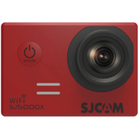 SJCAM SJCAM SJ5000 Sportkamera 1440p felbontással, 12MP fotómód, Gyro mód, 2" kijelzővel, piros (SJ5000 X R)