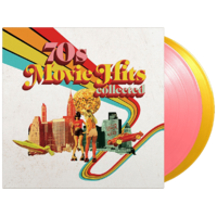 MUSIC ON VINYL Különböző előadók - 70's Movie Hits Collected (Limited Pink & Yellow Vinyl) (Vinyl LP (nagylemez))