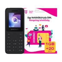 TCL TCL 4041 DualSIM Fekete Kártyafüggetlen Mobiltelefon + Telekom Domino kártya