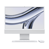APPLE APPLE iMac 24" Retina 4.5k M3 8C/10C 256 GB Ezüst (mqrj3mg/a)