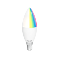 HAMA HAMA Okos WiFi LED izzó, gyertya, E14, RGB, 4,5W (176599)