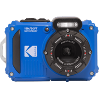 KODAK KODAK Pixpro WPZ2 vízálló, porálló, ütésálló digitális fényképezőgép, kék, 2db akku, 16gb micro sd