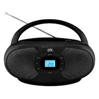 OK. OK. ORC 131-BK CD-s rádió, fekete