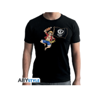 ABYSSE One Piece - Luffy 1000 Logs - XXL - férfi póló