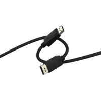 ISY ISY IDP-1015 DisplayPort 1.2 összekötő kábel, 1,5 méter, fekete (2V225503)