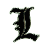 ABYSSE Death Note - "L" Symbol kitűző