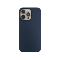 NEXT ONE NEXT ONE MagSafe kompatibilis szilikon tok iPhone15 ProMax telefonhoz, kék (IPH-15PROMAX-MAGSAFE-BLUE)